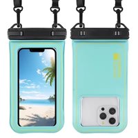 Portable extérieur PVC étanche étui de téléphone portable pochette résistant à l'eau nager et plonger sac sec pour téléphone portable pour voyage