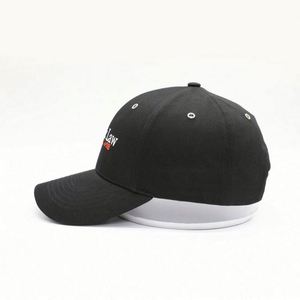 Manufacture Custom 6 Panel Mens <b>Plain</b> Black Embroidery Logo Baseball <b>Caps</b> - Product Image 3