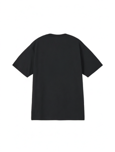 <b>Black</b> Solid Plain <b>Short</b> <b>Sleeve</b> O Neck T-<b>Shirt</b> for <b>Men</b> Blank Casual Streetwear Tee - Product Image 1