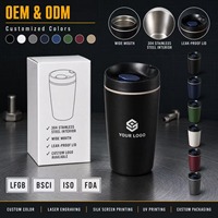 Gobelet isotherme portable en acier inoxydable 304 à double paroi de 350 ml, avec paille, personnalisable, pour sports de plein air – En stock