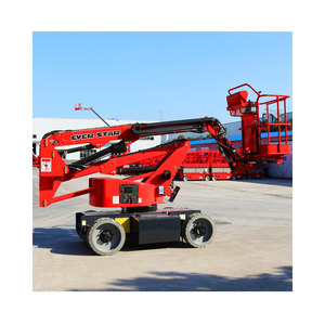 Plataforma de Trabajo Aérea Telescópica Articulada Hidráulica, Eléctrica/Diésel, para Alturas Elevadas, Altura Máxima de 16-47 m - Product Image 6