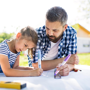 Juego de Marcadores Enmi Morandi Macaron, Gran Capacidad, 6 Piezas, Resaltadores Borrables en Colores Claros para Arte y Notas - Product Image 4