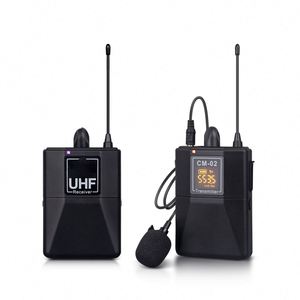 Micrófono Lavalier Inalámbrico UHF Portátil con LED, Cardioide, Canal Único, 30 Selecciones, Alcance de 50m para Cámara DSLR - Product Image 1