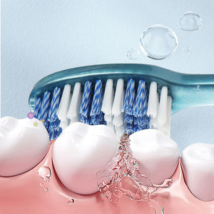 OralGos-Cepillo de dientes manual de cerdas duras para adultos, caja de plástico portátil de viaje, set de venta al por mayor, 0,18mm - Product Image 5