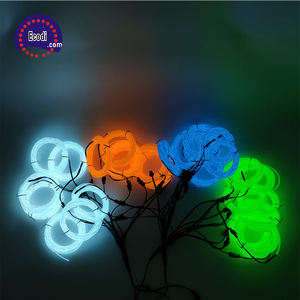 <span class=keywords><strong>Fil</strong></span> <span class=keywords><strong>électroluminescent</strong></span> néon multicolore bon marché, prix Direct d'usine - Product Image 2