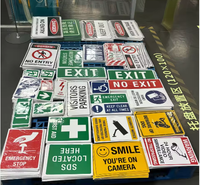 Panneaux de signalisation routière personnalisés en usine, durables, en aluminium, pour la sécurité des autoroutes, des rues et des parkings