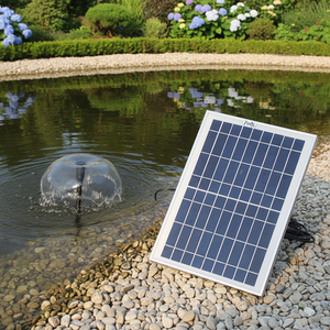 <span class=keywords><strong>Pompe</strong></span> à eau <span class=keywords><strong>solaire</strong></span> AMPLE P009 en aluminium pour <span class=keywords><strong>bassin</strong></span> de jardin, fontaine extérieure à LED pour lacs et piscines, fonctionnant sur <span class=keywords><strong>batterie</strong></span> - Product Image 3