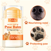 Cire de patte de chien naturelle de marque privée hydratante craquelée protecteurs coussin apaisant Lotion baume de patte pour animaux de compagnie bâton de crème de patte