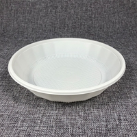 Y07 15% de réduction sur les assiettes jetables en amidon de maïs biodégradable avec couverts