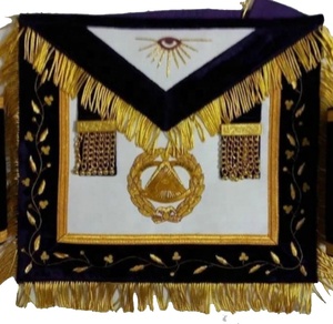 Tissu de manchettes de gantelets brodés à la main avec des perles et des badges à coudre avec des décorations magnétiques - Product Image 2