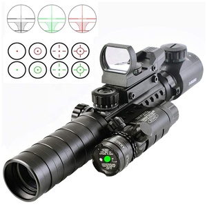 Máy Đo Khoảng Cách Không Trung Chiếu Sáng Xanh Lục Đỏ Quang Học 3-9X32EG Bán Chạy Với Phạm Vi 4 Vạch Phản Xạ Màu Xanh Lục Đỏ - Product Image 6