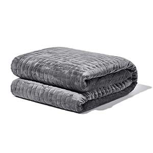 Couvertures Gravity <span class=keywords><strong>Couverture</strong></span> lestée en coton pour adultes avec housse de couette en microfibre amovible lavable - Product Image 1