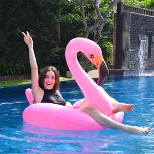 Inflatable <span class=keywords><strong>Flamingo</strong></span> hồ bơi <span class=keywords><strong>Float</strong></span> mùa hè nhựa nước nổi ghế - Product Image 4