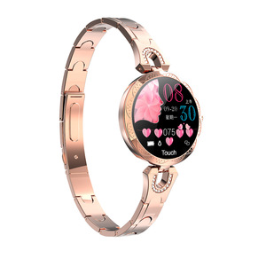 Montre connectée pour femmes HD AK15, bracelet intelligent de luxe pour femmes, moniteur de fréquence cardiaque, étanche, tracker de fitness pour téléphones Android et iOS - Product Image 4