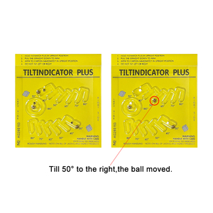 ป้ายแสดงสถานะการกระแทกป้ายเตือนแบบเอียงพร้อมป้ายแสดงสถานะแบบเอียงเพื่อความปลอดภัย - Product Image 5