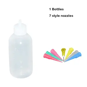 50 ml Backpresse 7 Stil Düsen Soße Marmelade Malwerkzeuge Gebäck Kuchen Salat Dekoration Kochen Zeichnen Handwerk - Product Image 6