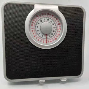 Báscula mecánica rectangular de 300 kg, antideslizante, para medir el peso corporal, para adultos, para baño. - Product Image 1