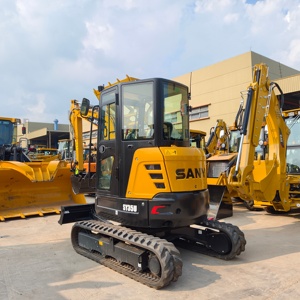 Nouvelle mini-excavatrice SANY SY35U en bon état, performances stables, haute qualité, économie de carburant, chenilles en caoutchouc durables en stock - Product Image 3