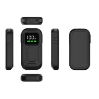 Grand écran LCD personnalisé 12V, 8000mAh, 800A courant de pointe, chargeur de batterie de voiture, banque d'alimentation, démarreur de saut