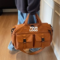 Bolsa de Viaje Deportiva de Gran Capacidad con Logotipo Personalizado, Bolsa de Gimnasio y Fitness, Bolsa de Yoga con Compartimento Impermeable