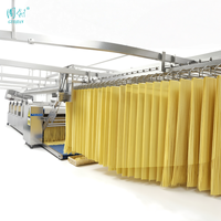 Machine à pâtes et nouilles instantanées entièrement automatique en acier inoxydable, haute efficacité, capacité de 500 kg/h, équipement industriel