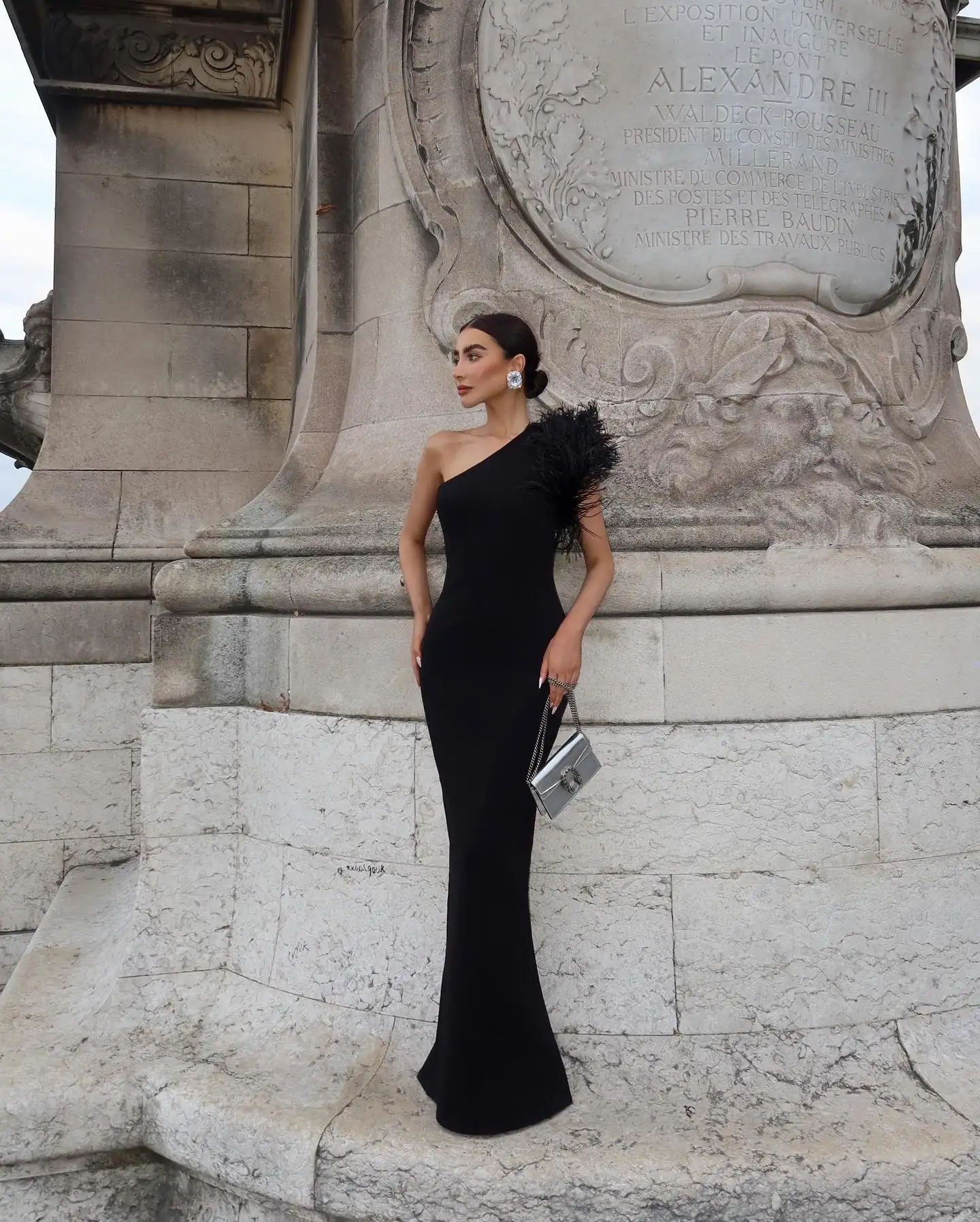 bodycon dress fast delivery Yipinpay One Shoulder Sheer Mesh Ruched Long Sleeve Bodycon Dress Women Dress yipinpay