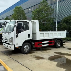รถบรรทุกดัมพ์ ISUZU NPR KV100 ใหม่จากจีน 4 ตัน 120 แรงม้า พวงมาลัยซ้าย/ขวา รถบรรทุกแบบเทท้าย 4x2 4x4 ส่งตรงจากโรงงาน - Product Image 1