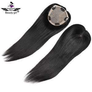 Topper per Capelli Umani di Alta Qualità Pronto per la Spedizione con Consegna Notturna, Base in Seta Vergine Originale per Donne - Product Image 2