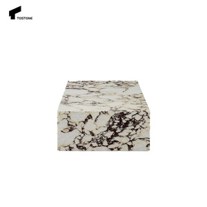 Tostone kiến trúc đá cẩm thạch bên bảng calacatta Viola đá với veining vàng cho không gian sống hiện đại - Product Image 4