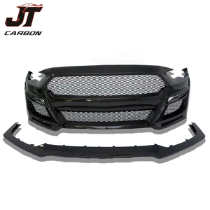 กันชนหน้าคาร์บอนไฟเบอร์แท้คุณภาพสูงสำหรับฟอร์ดมัสแตง GT500 ปี 2018 ถึง <span class=keywords><strong>2023</strong></span> ขายตรงจากโรงงาน - Product Image 1