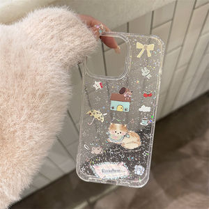 Glitter Belt Hanging Chain Adecuado para Iphone16promax Phone case 15 Cartoon Cat Dog 14 <span class=keywords><strong>11</strong></span> - Product Image 5