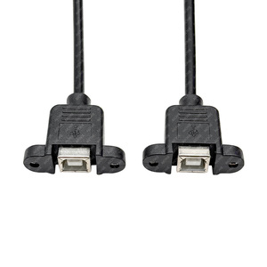 <b>Usb</b> Printer Extension Cable With Screw Holes And Bare Ends For Printer Connection 12V Dc Plug In Pvc Material - Product Image 5