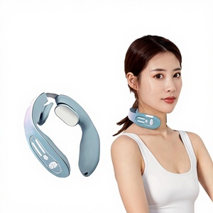 Nuevo Masajeador Cervical Eléctrico Portátil con Compresión Caliente y Pulsaciones para Hombros y Cuello, Modelo K05 - Product Image 1