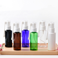 Flacon pulvérisateur en plastique clair brun vert blanc de 30ml 50ml 100ml Flacon pulvérisateur pour tronc d'éléphant