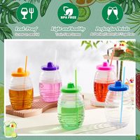 Barils mexicains traditionnels de 32 oz pour festivals, gobelets à boisson Vitroleros, mini barils en plastique Vitrolero pour les fêtes