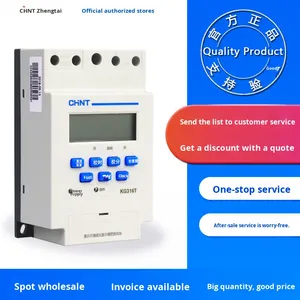 Chint Hoàn toàn tự động 220V 20A Max. current ánh sáng đường phố bảng hẹn giờ chuyển đổi máy vi tính KG316T thế hệ mới điều khiển thời gian - Product Image 4