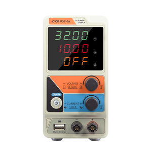 แหล่งจ่ายไฟฟ้ากระแสตรงแบบปรับค่าได้ VICTOR Mini 300W 100V 20A สำหรับห้องปฏิบัติการ พร้อมหน้าจอสีขนาดใหญ่ ป้องกันไฟเกิน (OVP) ป้องกันกระแสเกิน (OCP) และป้องกันอุณหภูมิเกิน (OTP) - Product Image 6
