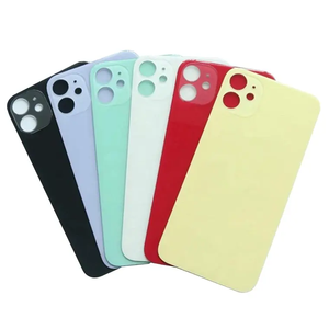 Coques Arrière de Remplacement en Verre Colorées pour Séries <span class=keywords><strong>iPhone</strong></span> 16 15 13 12 <span class=keywords><strong>11</strong></span> Pro Max XS Max XR - Product Image 2
