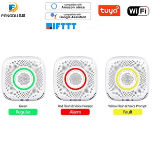Tuya Wifi <span class=keywords><strong>gas</strong></span> <span class=keywords><strong>LPG</strong></span> rò rỉ cảm biến báo động cháy an ninh Detector App kiểm soát an toàn nhà thông minh cảm biến rò rỉ - Product Image 3