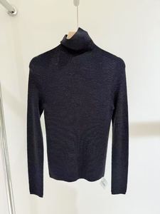 Pull à col roulé décontracté multicolore 16GG tricoté par ordinateur et respirant avec logo pour femmes OEM ODM - Product Image 4