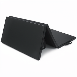 Hydefoam Tri-Fold 0.5cm Thick Exercise Mat 6x4 Carrying Handles Tumbling Martial Arts Gymnastics <strong>Stretching</strong> Core - Product Image 1