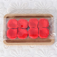 1000pcs Kelopak Mawar Buatan Merah Hitam untuk Dekorasi Bunga Pernikahan, Pesta Ulang Tahun, Pertunangan, Perlengkapan Panggung