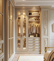 Armoire de style européen, dressing, armoire de chambre à coucher, armoire sur mesure