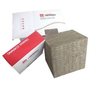 Thermafiber Rock <b>Wool</b> Insulation Board 80k 50mm Thick For Wall <b>Thermal</b> Insulation - Product Image 5