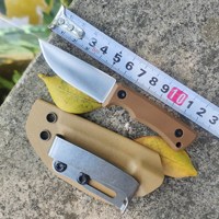 Couteau à viande multi-usage Federal Factory pour camping en plein air, survie en milieu sauvage, lame droite, auto-défense, avec emballage en boîte