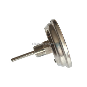 Thermomètre bimétallique arrière de <span class=keywords><strong>four</strong></span> de gril de BBQ de FC de double gamme d'acier inoxydable - Product Image 3