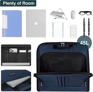 กระเป๋าใส่เสื้อผ้าแบบแขวน ตัวอย่างฟรี พกพาสะดวก ปกป้องเสื้อโค้ท เสื้อกันหนาว เสื้อแจ็คเก็ต เสื้อเชิ้ตในฤดูหนาว - Product Image 6