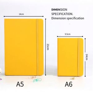Cuaderno Personalizable de Tapa Dura con Espiral, de Cuero, Tamaño A5, con Pegatinas, Planificador Escolar Personalizado, Cuadernos con Encuadernación y Papel en Blanco - Product Image 2