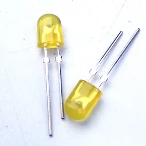 발광 다이오드 표시 스크린을 위한 노란 사용에 있는 광원 3mm/5mm 346/546 타원형 led 다이오드