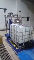Machine de remplissage IBC semi-automatique pour liquides et produits visqueux